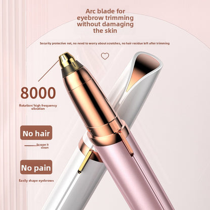 Electric Eyebrow Trimmer Rechargeable Beauty Shaper