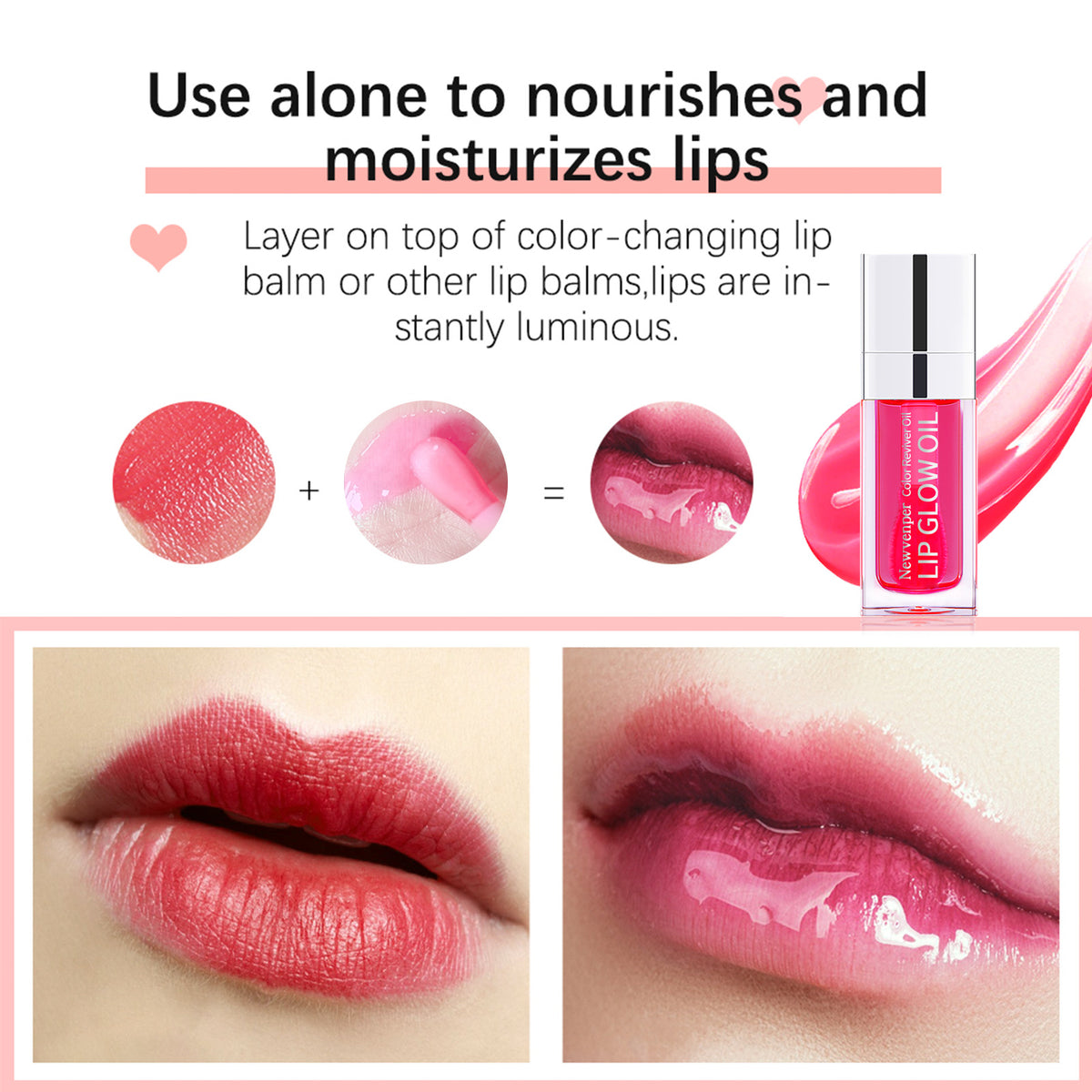Lip Oil moisturizing lip gloss