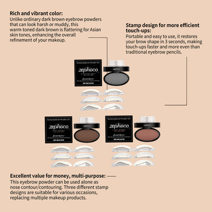 Waterproof Eyebrow Powder Stamp