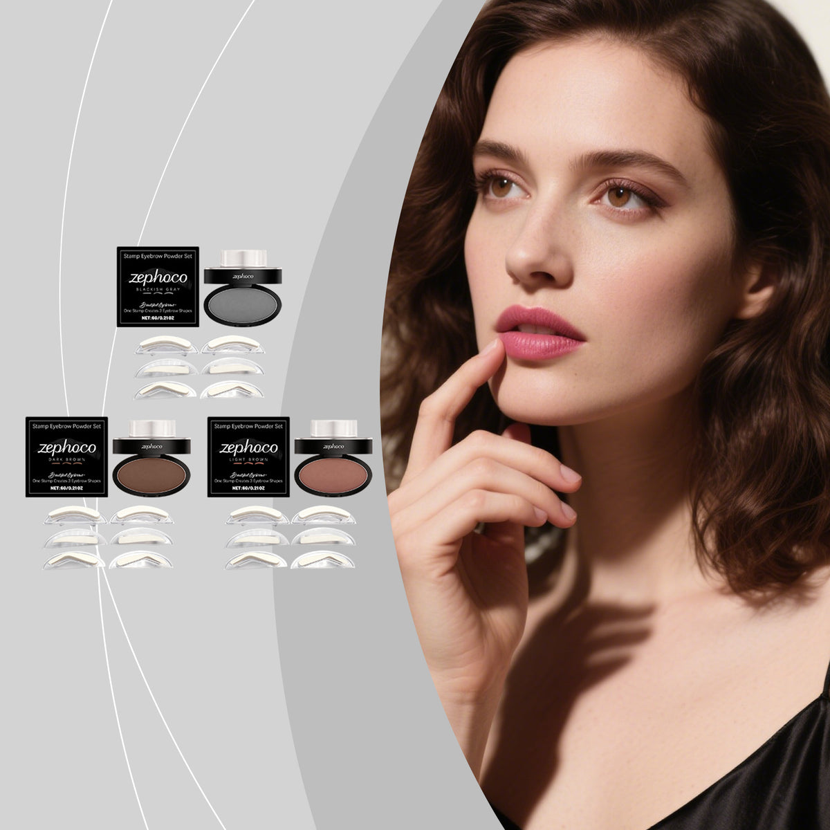 Waterproof Eyebrow Powder Stamp