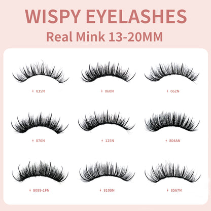 3D Voluminous Mink False Eyelashes