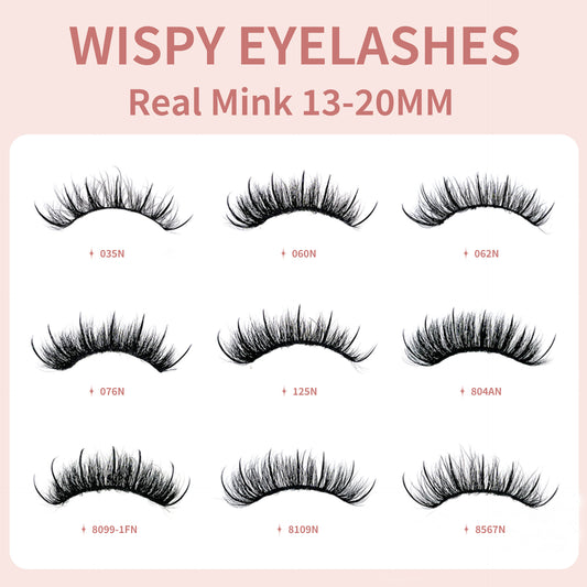 3D Voluminous Mink False Eyelashes