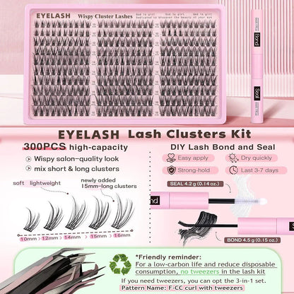 DIY Natural Eyelash Extension Kit