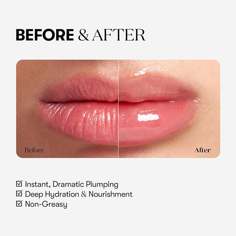 Lip Plumping Gloss Hydrating Nourishing Care